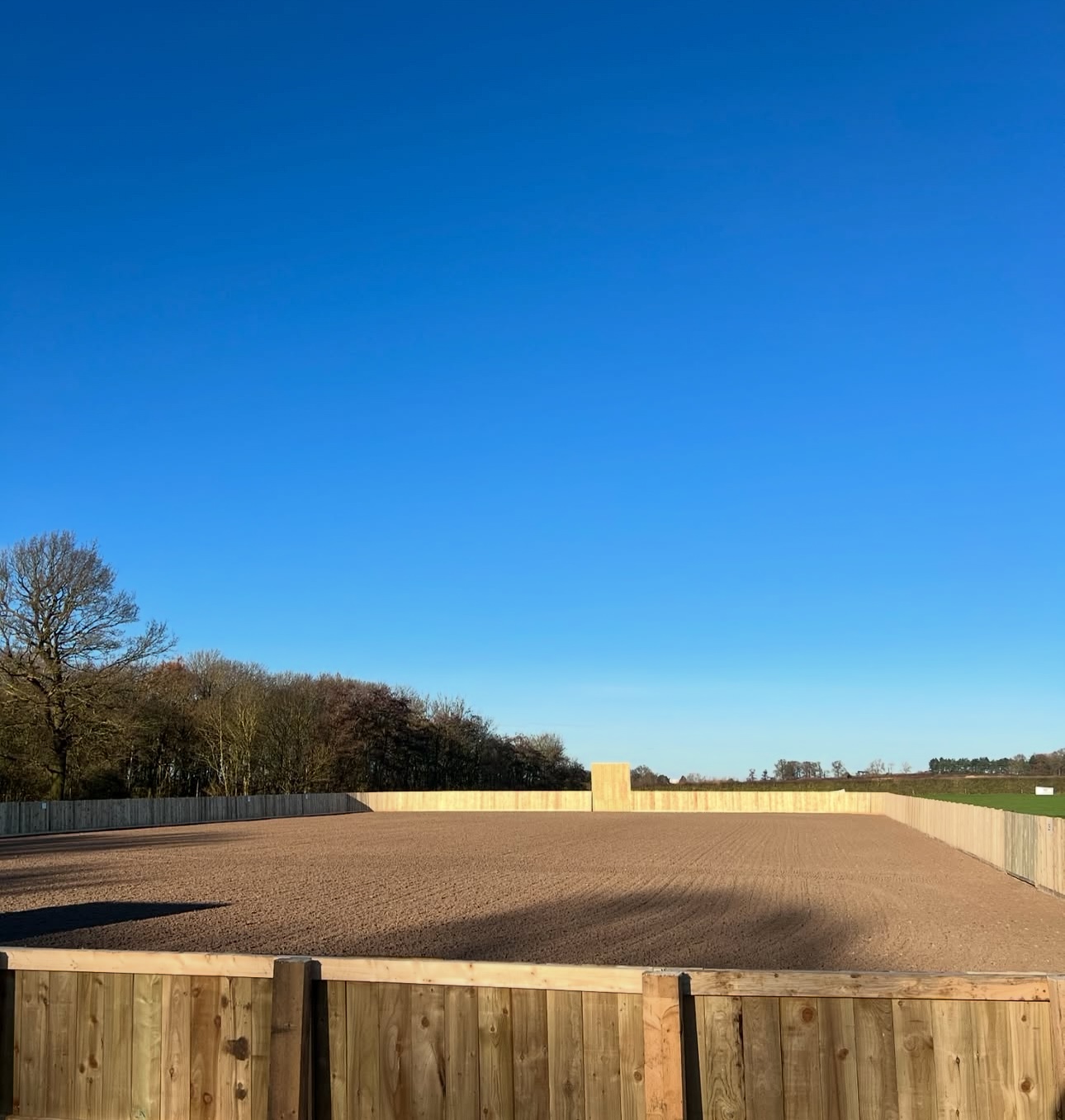 Ground preparation and earthworks for equestrian facilities by Ultimate Plant & Agricultural Services
