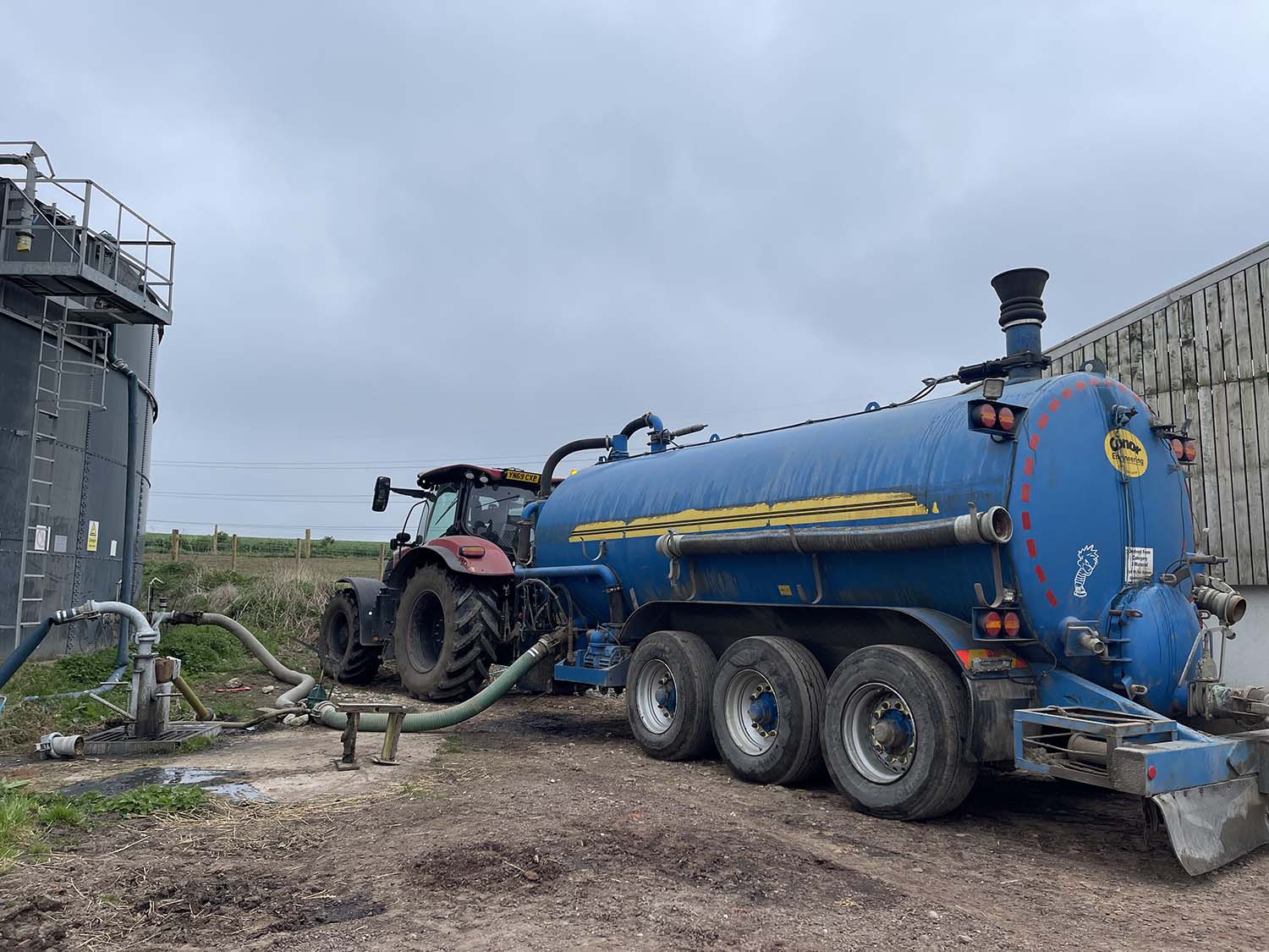 Agricultural contracting work