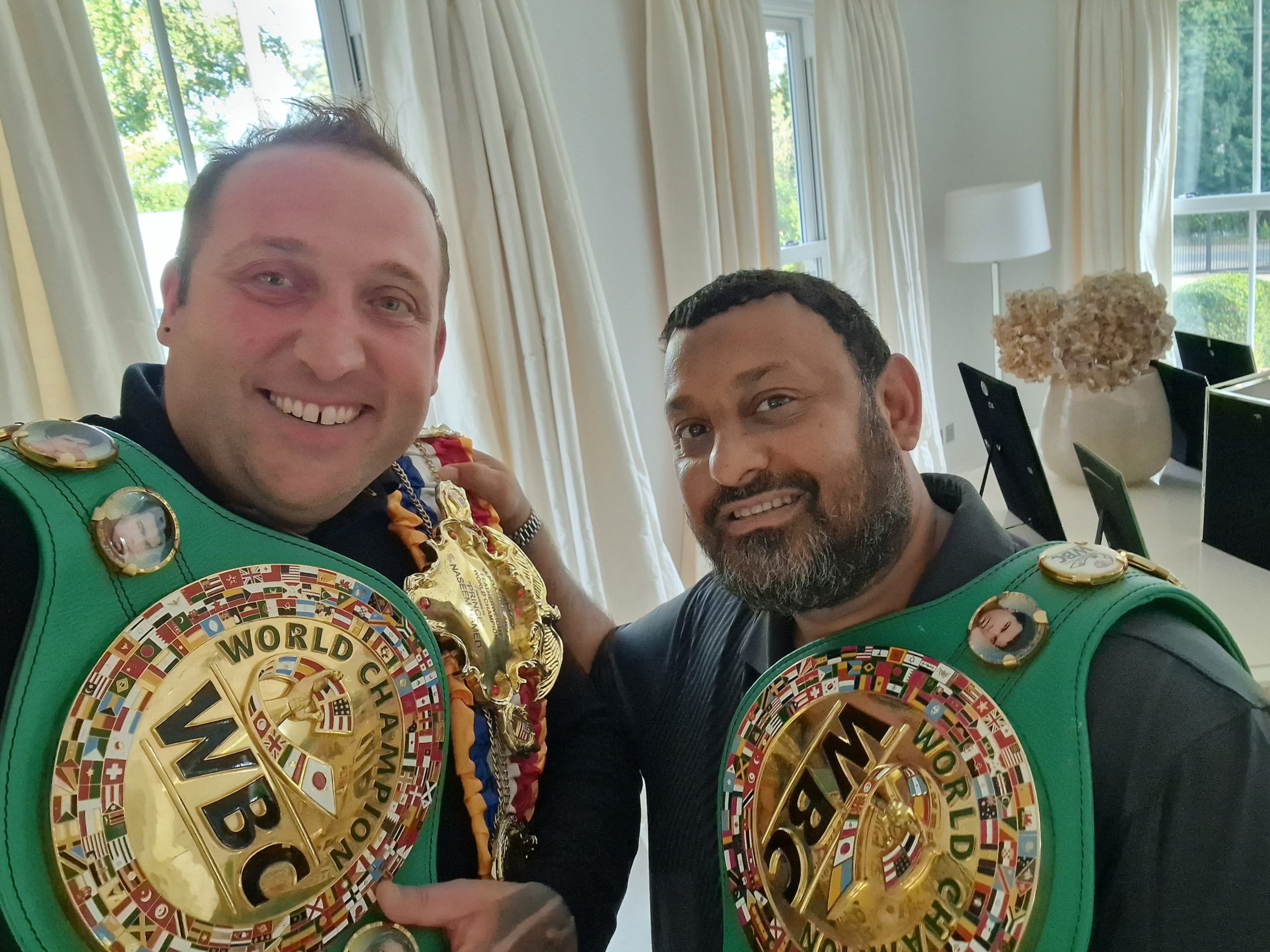 James with Prince Naseem