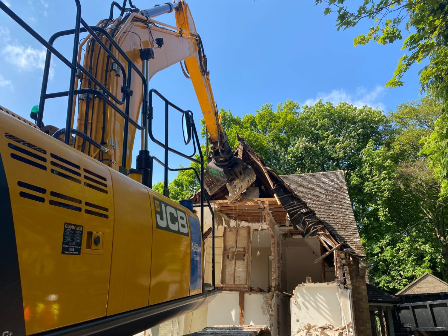 Demolition and site clearance work